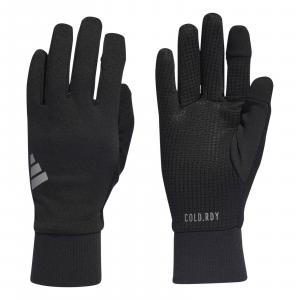 Rękawiczki do biegania unisex adidas RUN GLOVE czarne HY0670