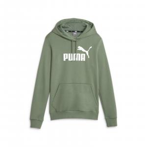 Bluza z kapturem damska Puma ESS LOGO zielona 58678948