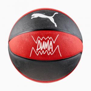 Piłka do koszykówki unisex Puma TEAMJAWS czerwona 08468802