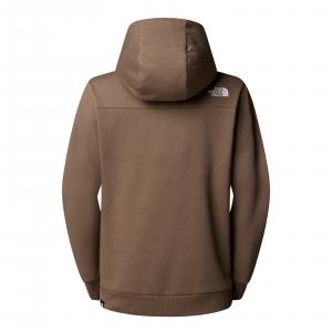 Bluza z kapturem damska The North Face SIMPLE DOME brązowa NF0A89EYBOW