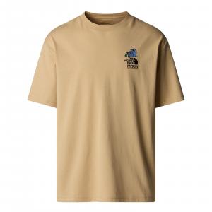 Koszulka damska The North Face SS MOUNTAIN CLEANUP beżowa NF0A8C4DLK5