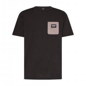 Koszulka męska Oakley CLASSIC B1B POCKET czarna FOA403729-96I