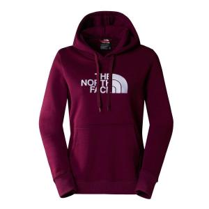 Bluza z kapturem damska The North Face DREW PEAK bordowa NF0A55ECI0H