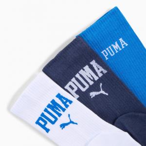Skarpety unisex Puma LOGO CREW 3-PACK wielokolorowe 93863205