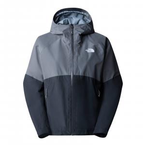 Kurtka z kapturem damska The North Face DIABLO DYNAMIC ZIP-IN szara NF0A87GPSOU