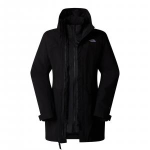 Parka wodoodporna damska The North Face MONO TRICLIMATE czarna NF0A88T9JK3