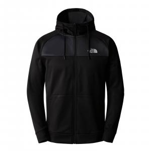 Bluza z kapturem męska The North Face REAXION FLEECE FZ czarna NF0A7Z9O4GZ