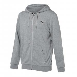 Bluza z kapturem męska Puma ESS FZ szara 84721903