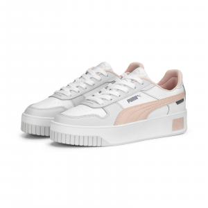 Buty sportowe damskie Puma CARINA STREET białe 38939005