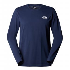 Longsleeve męski The North Face SIMPLE DOME granatowy NF0A87QN8K2