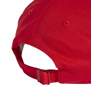 Czapka z daszkiem unisex adidas ADICOLOR czerwona JC6026