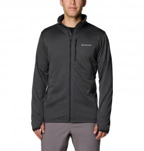 Bluza męska Columbia PARK VIEW FLEECE FZ grafitowa 1952222011