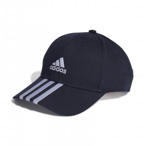 Czapka z daszkiem unisex adidas 3-STRIPES granatowa II3510