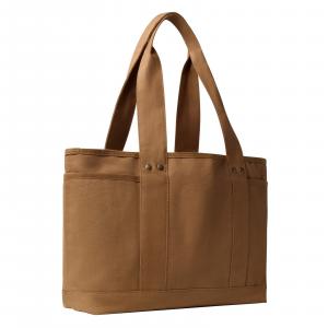 Torba unisex The North Face CIRCULAR COTTON TOTE brązowa NF0A88TN173