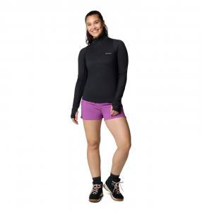 Longsleeve treningowy damski Columbia WEEKEND ASCENT czarny 2119181010