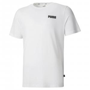 Koszulka męska Puma ESS SMALL LOGO biała 84722502