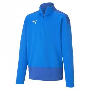 Bluza chłopięca Puma TEAMGOAL 23 TRAINING 1/4 ZIP JR niebieska 65656702