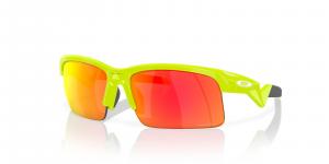 Okulary przeciwsłoneczne dziecięce Oakley CAPACITOR zielone OJ9013-04