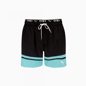 Kąpielówki męskie Puma SWIM COLOUR BLOCK czarne 93884403