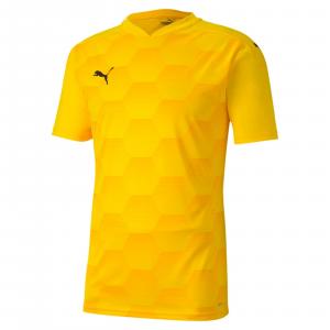 Koszulka męska Puma TEAMFINAL 21 GRAPHIC żółta 70415007