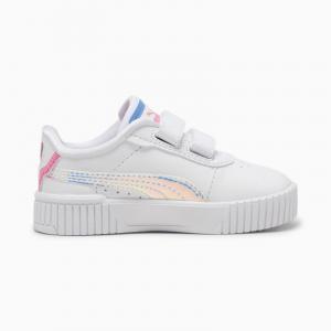 Buty sportowe dziewczęce Puma CARINA 2.0 V INF białe 39654801