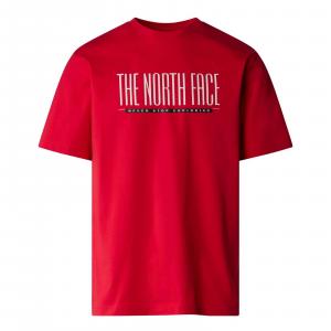 Koszulka męska The North Face EST 1966 S/S czerwona NF0A87E7682