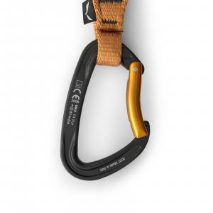 Ekspres wspinaczkowy unisex Salewa ORTLES STR/BNT 110 QD wielokolorowy 00-0000072008_0443