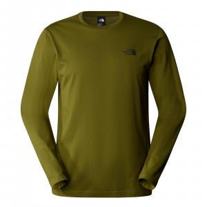 Longsleeve męski The North Face SIMPLE DOME zielony NF0A87QNPIB