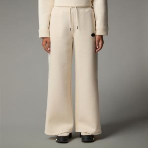 Spodnie dresowe damskie The North Face WIDE LEG beżowe NF0A8C25QMO