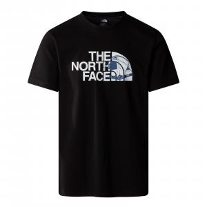 Koszulka męska The North Face S/S GRAPHIC HALF DOME czarna NF0A8954JK3