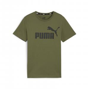 Koszulka chłopięca Puma ESS LOGO zielona 58696076