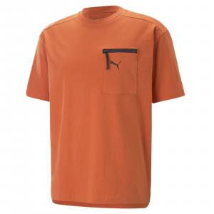 Koszulka męska Puma Open Road pomarańczowa 67340194