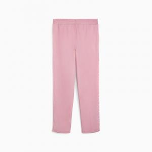 Spodnie dresowe damskie Puma ESS TAPE FL OP różowe 68809865