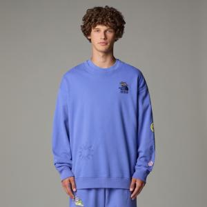 Bluza damska The North Face MOUNTAIN CLEANUP OVER fioletowa NF0A8C2U0YI