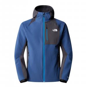 Kurtka z kapturem męska The North Face AO SOFTSHELL niebieska NF0A7ZF5SZU