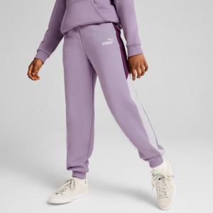 Spodnie dresowe dziewczęce Puma POWER FL fioletowe 68178930