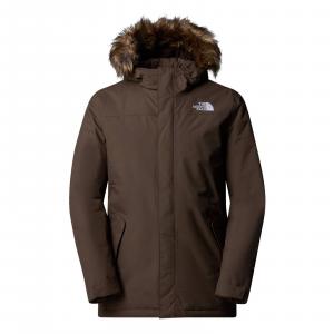 Kurtka z kapturem męska The North Face ZANECK brązowa NF0A4M8H1OI