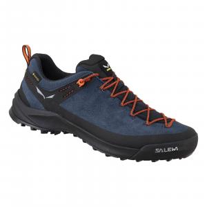 Buty podejściowe męskie Salewa WILDFIRE LEATHER GTX niebieskie 00-0000061416_8669