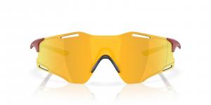 Okulary przeciwsłoneczne unisex Oakley CYBR ZERO czerwone OO9512D-03