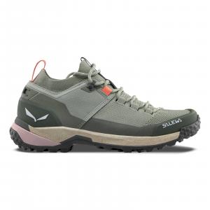 Buty trekkingowe damskie Salewa PUEZ KNIT zielone 00-0000061437_5136