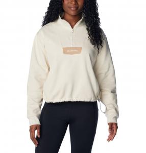 Bluza damska Columbia LODGE QUARTER ZIP beżowa 2073531191