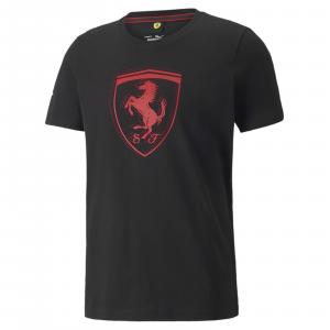 Koszulka męska Puma FERRARI RACE TONAL BIG SHIELD czarna 53375201