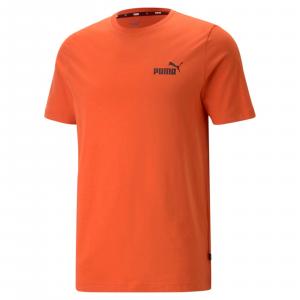 Koszulka męska Puma ESS SMALL LOGO pomarańczowa 58666994