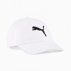 Czapka z daszkiem dziecięca Puma ESS CAT JR biała 02611402