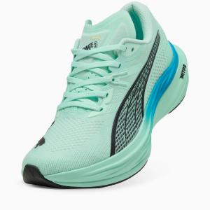 Buty do biegania męskie Puma DEVIATE NITRO 3 zielone 30970722