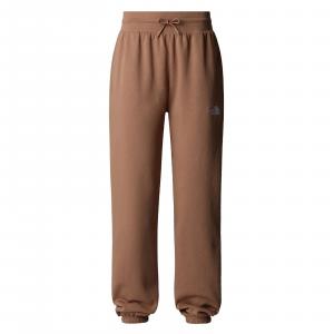 Spodnie dresowe damskie The North Face ESSENTIAL brązowe NF0A8C1G6IH
