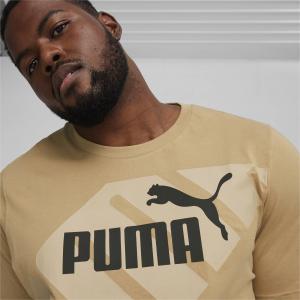 Koszulka męska Puma POWER GRAPHIC beżowa 67896083
