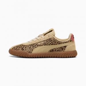 Buty sportowe damskie Puma CLUB KAYZER ANIMAL FLAIR brązowe 40271701
