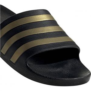 Klapki unisex adidas ADILETTE AQUA SLIDES czarne EG1758