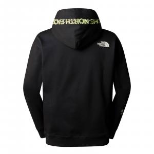 Bluza z kapturem męska The North Face NSE GRAPHIC czarna NF0A87F3JK3